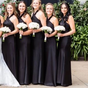 BHLDN Ruby Satin Charmeuse Dress